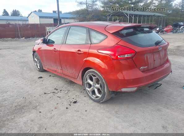 1FADP3L93JL325854 2018 FORD FOCUS ST Оранжевый Задняя левая четверть