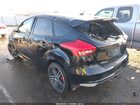2017 Ford Focus St   Черный vin: 1FADP3L94HL304084