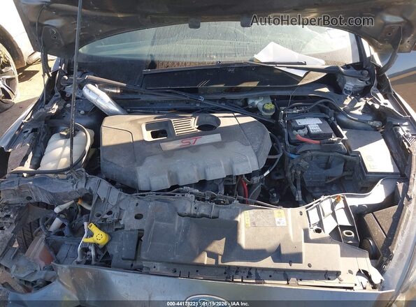 1FADP3L94JL332540 2018 FORD FOCUS ST Серый Вид сзади