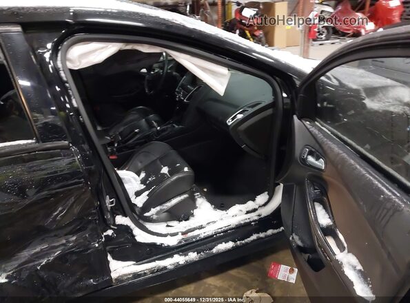 1FADP3L95GL333706 2016 FORD FOCUS ST Black Widok wnętrza z przodu