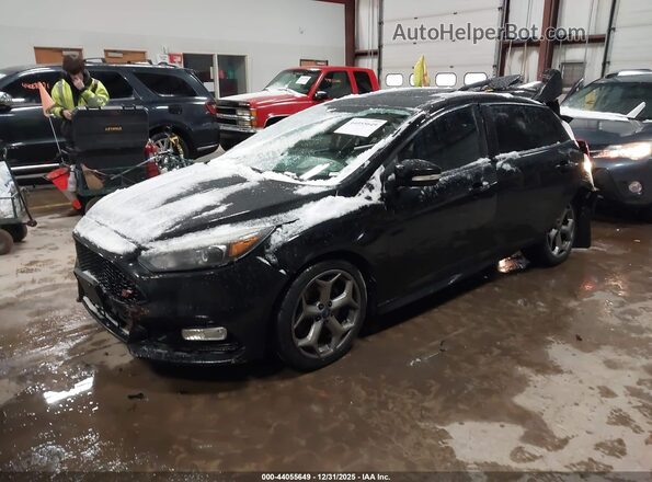 1FADP3L95GL333706 2016 FORD FOCUS ST Black Przód lewy