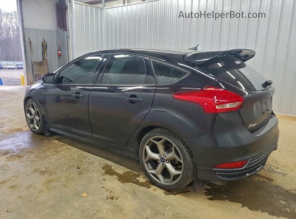 1FADP3L95JL266354 2018 FORD FOCUS Черный Задняя левая четверть
