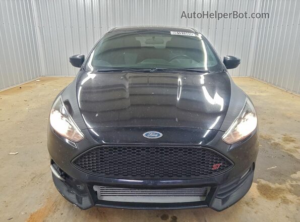1FADP3L95JL266354 2018 FORD FOCUS Черный Вид спереди