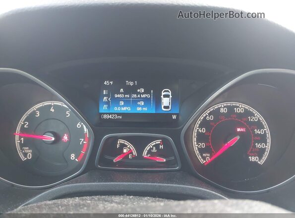 1FADP3L96JL230687 2018 FORD FOCUS ST Серый Вид задних сидений