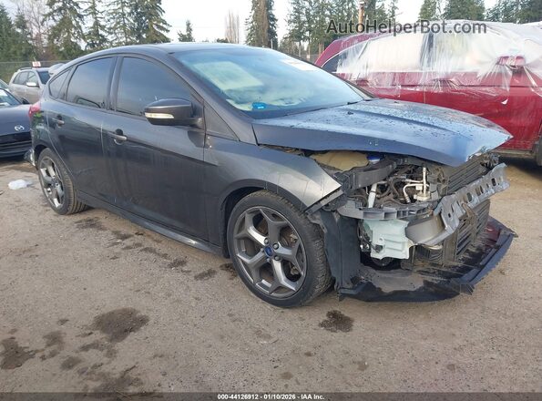 1FADP3L96JL230687 2018 FORD FOCUS ST Серый Передняя правая четверть
