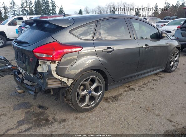 1FADP3L96JL230687 2018 FORD FOCUS ST Серый Задняя правая четверть