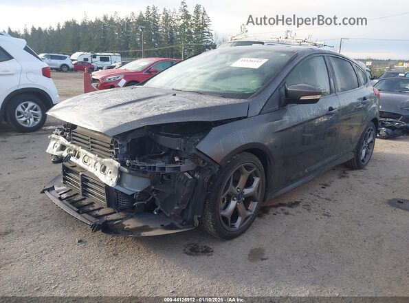 1FADP3L96JL230687 2018 FORD FOCUS ST Серый Передняя левая четверть