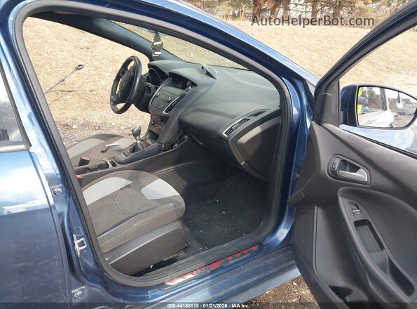 1FADP3L96JL239583 2018 FORD FOCUS ST Бирюзовый Вид салона спереди