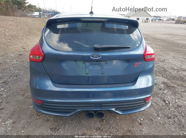 1FADP3L96JL239583 2018 FORD FOCUS ST Бирюзовый 