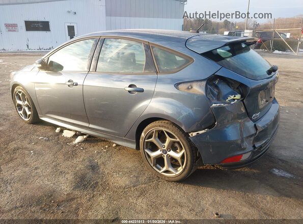 1FADP3L97JL255257 2018 FORD FOCUS ST Синий Задняя левая четверть