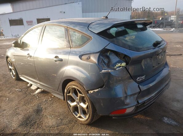 1FADP3L97JL255257 2018 FORD FOCUS ST Синий Вид спереди