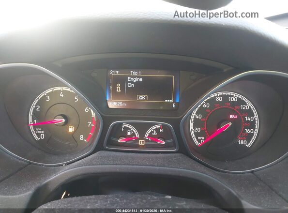 1FADP3L97JL255257 2018 FORD FOCUS ST Синий Вид задних сидений