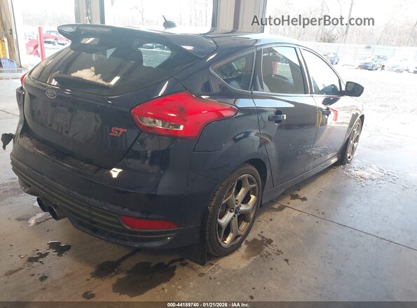 1FADP3L98HL281246 2017 FORD FOCUS ST Синий Задняя правая четверть