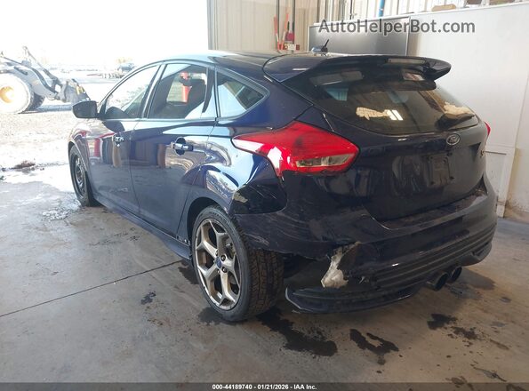 1FADP3L98HL281246 2017 FORD FOCUS ST Синий Задняя левая четверть
