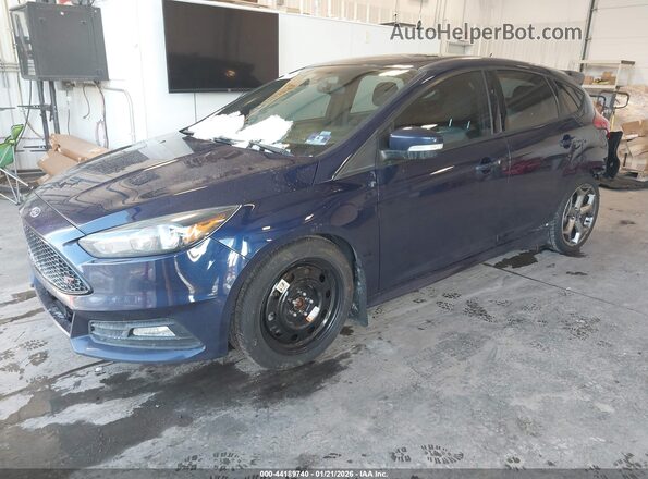 1FADP3L98HL281246 2017 FORD FOCUS ST Синий Передняя левая четверть