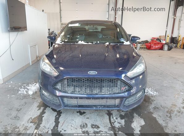 1FADP3L98HL281246 2017 FORD FOCUS ST Синий Вид щитка приборов
