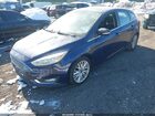 2016 Ford Focus Titanium Синий vin: 1FADP3N28GL259827