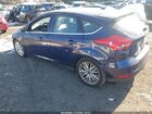 2016 Ford Focus Titanium Синий vin: 1FADP3N28GL259827