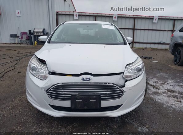 1FADP3R41HL224401 2017 FORD FOCUS ELECTRIC White Instrument cluster view