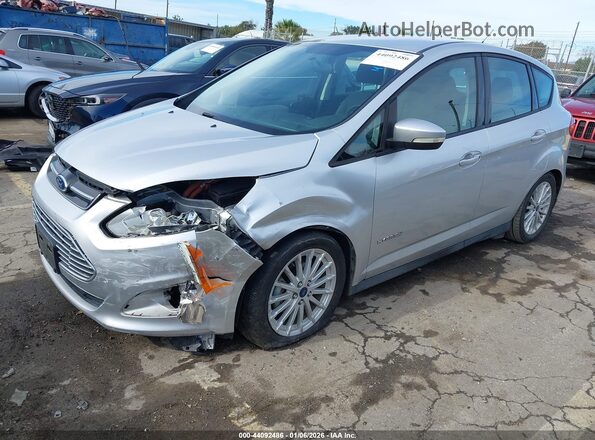 1FADP5AU2GL113068 2016 FORD C-MAX HYBRID Серебряный Передняя левая четверть