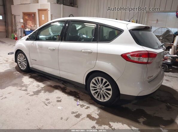 1FADP5AU3JL104497 2018 FORD C-MAX HYBRID Белый Задняя левая четверть