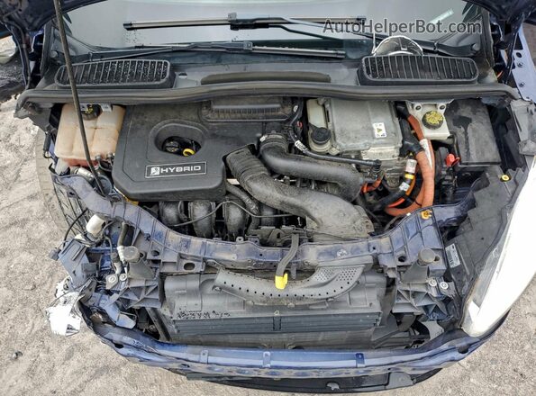 1FADP5AU6GL109072 2016 FORD C-MAX Синий Вид подкапотного пространства