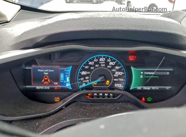 1FADP5AU6GL109072 2016 FORD C-MAX Синий Вид щитка приборов