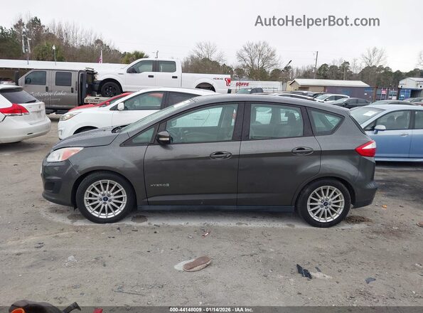 1FADP5AU9GL120017 2016 FORD C-MAX HYBRID Gray Vista interior trasera