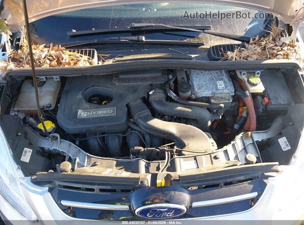 1FADP5AUXJL102830 2018 FORD C-MAX HYBRID Серебряный Вид сзади