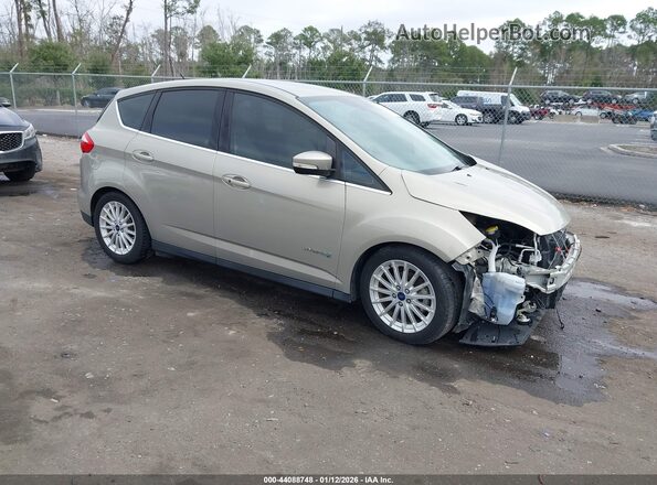 1FADP5BU2GL107818 2016 FORD C-MAX HYBRID Бежевый Передняя правая четверть
