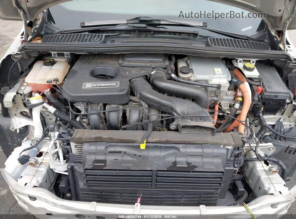 1FADP5BU2GL107818 2016 FORD C-MAX HYBRID Бежевый Вид сзади