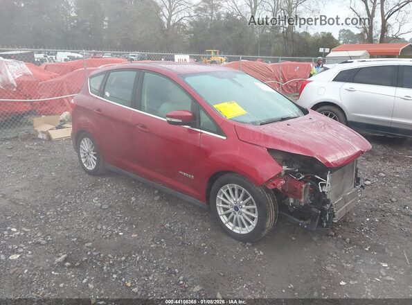 1FADP5BU3GL107228 2016 FORD C-MAX HYBRID Red Przód prawy