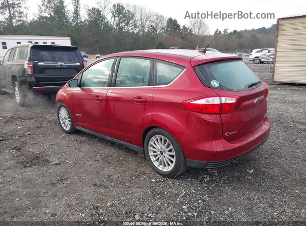 1FADP5BU3GL107228 2016 FORD C-MAX HYBRID Red Tył lewy