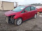 2016 Ford C-max Hybrid Sel Red vin: 1FADP5BU3GL107228