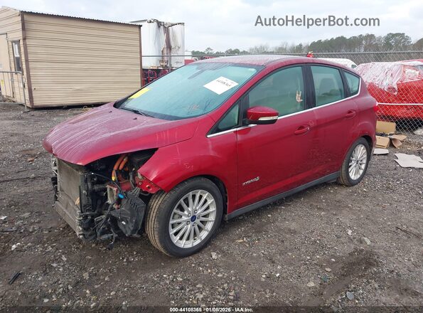 1FADP5BU3GL107228 2016 FORD C-MAX HYBRID Red Przód lewy