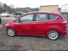 2016 Ford C-max Hybrid Sel Red vin: 1FADP5BU3GL107228