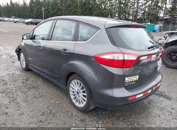 1FADP5BU7GL105790 2016 FORD C-MAX HYBRID Серый Задняя левая четверть