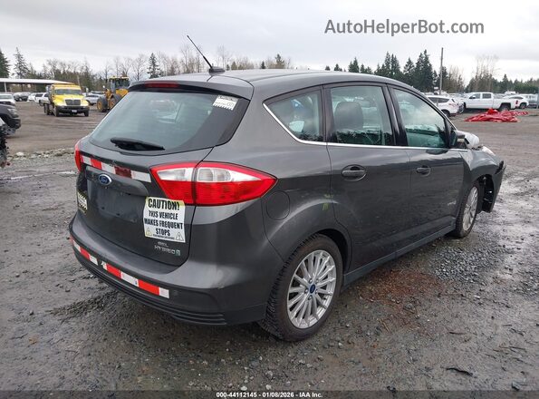 1FADP5BU7GL105790 2016 FORD C-MAX HYBRID Серый Задняя правая четверть
