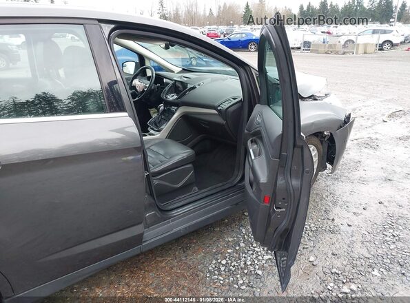 1FADP5BU7GL105790 2016 FORD C-MAX HYBRID Серый Вид салона спереди