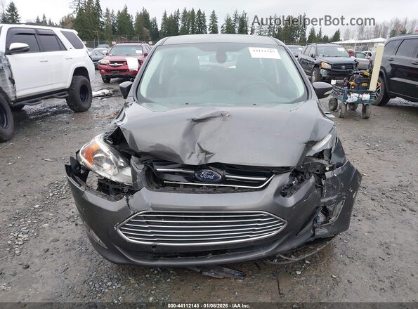 1FADP5BU7GL105790 2016 FORD C-MAX HYBRID Серый Вид щитка приборов