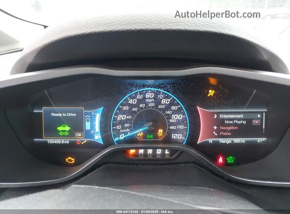 1FADP5BU7GL105790 2016 FORD C-MAX HYBRID Серый Вид задних сидений
