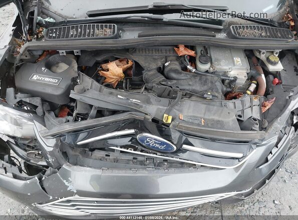 1FADP5BU7GL105790 2016 FORD C-MAX HYBRID Серый Вид сзади