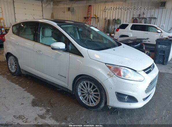 1FADP5BU8GL117141 2016 FORD C-MAX HYBRID Белый Передняя правая четверть