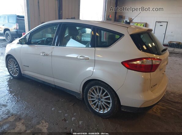 1FADP5BU8GL117141 2016 FORD C-MAX HYBRID Белый Задняя левая четверть