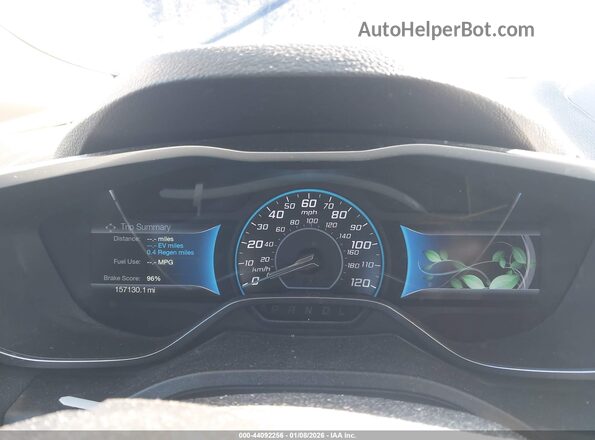 1FADP5BU9GL101577 2016 FORD C-MAX HYBRID Синий Вид задних сидений