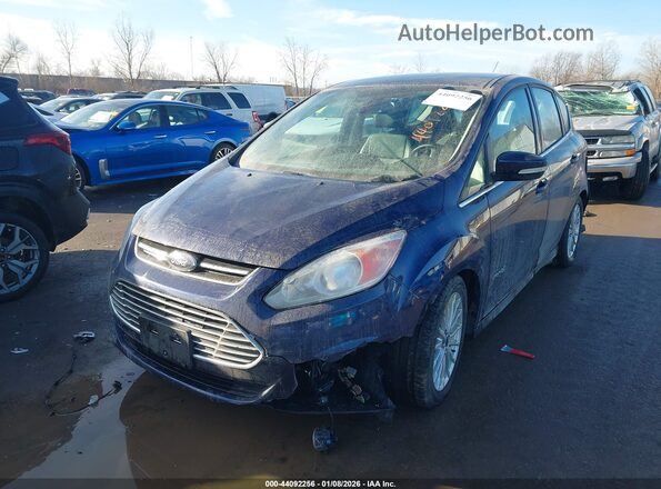 1FADP5BU9GL101577 2016 FORD C-MAX HYBRID Синий Передняя левая четверть