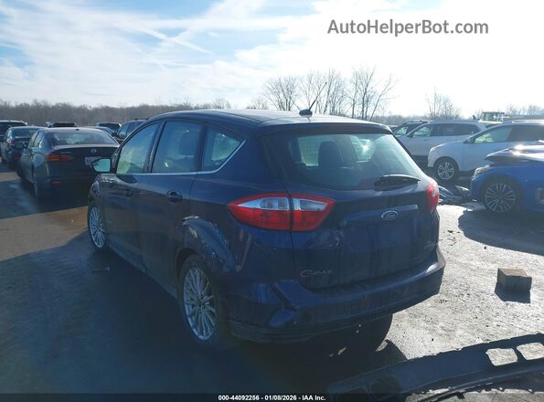 1FADP5BU9GL101577 2016 FORD C-MAX HYBRID Синий Задняя левая четверть