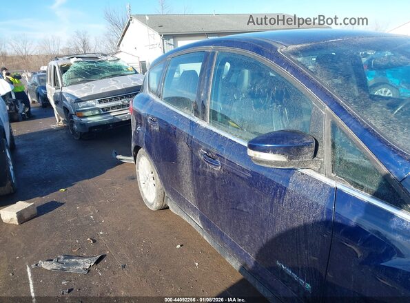 1FADP5BU9GL101577 2016 FORD C-MAX HYBRID Синий Вид задней части салона