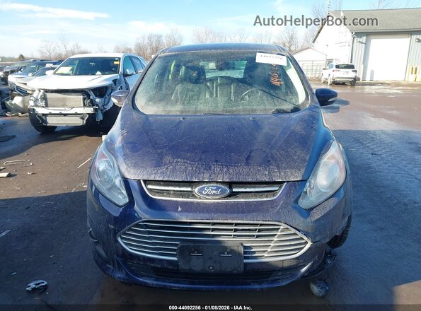 1FADP5BU9GL101577 2016 FORD C-MAX HYBRID Синий Вид щитка приборов