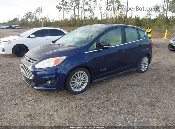 1FADP5CU0GL117035 2016 FORD C-MAX ENERGI Синий Передняя левая четверть